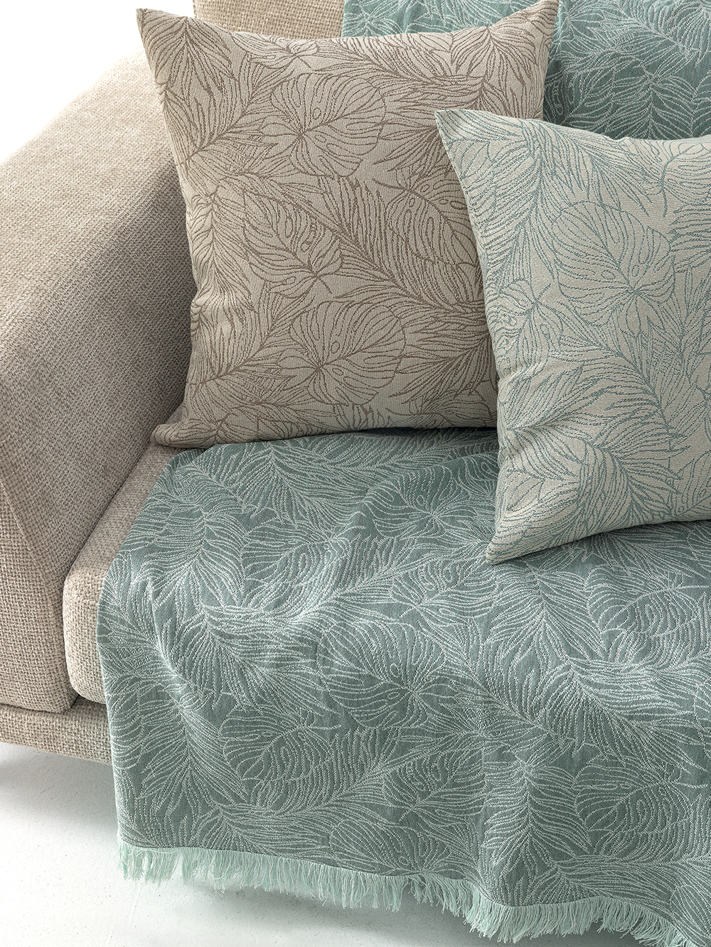 Διακοσμητικη Μαξιλαροθηκη 55x55 PENA BEIGE