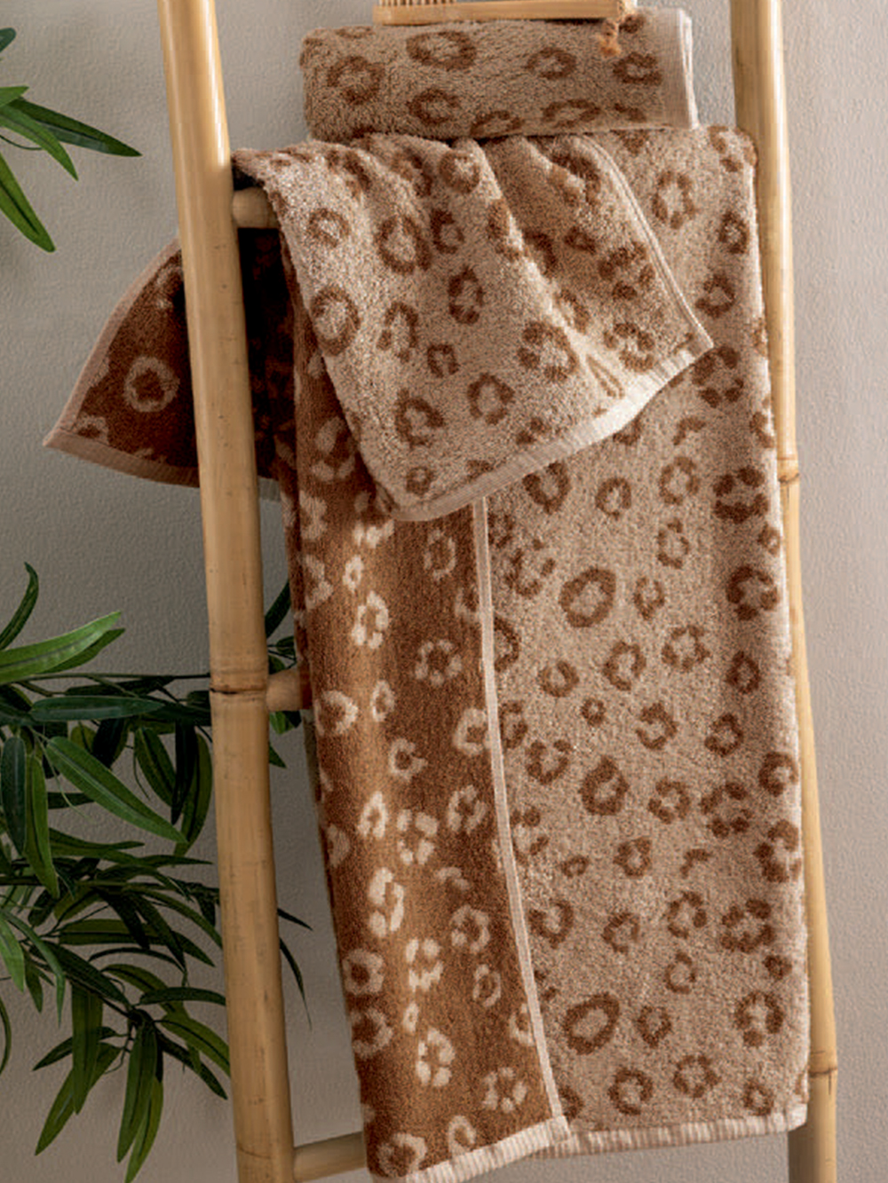 Πετσέτα Προσώπου Towels Collection 50x90 PAM BROWN