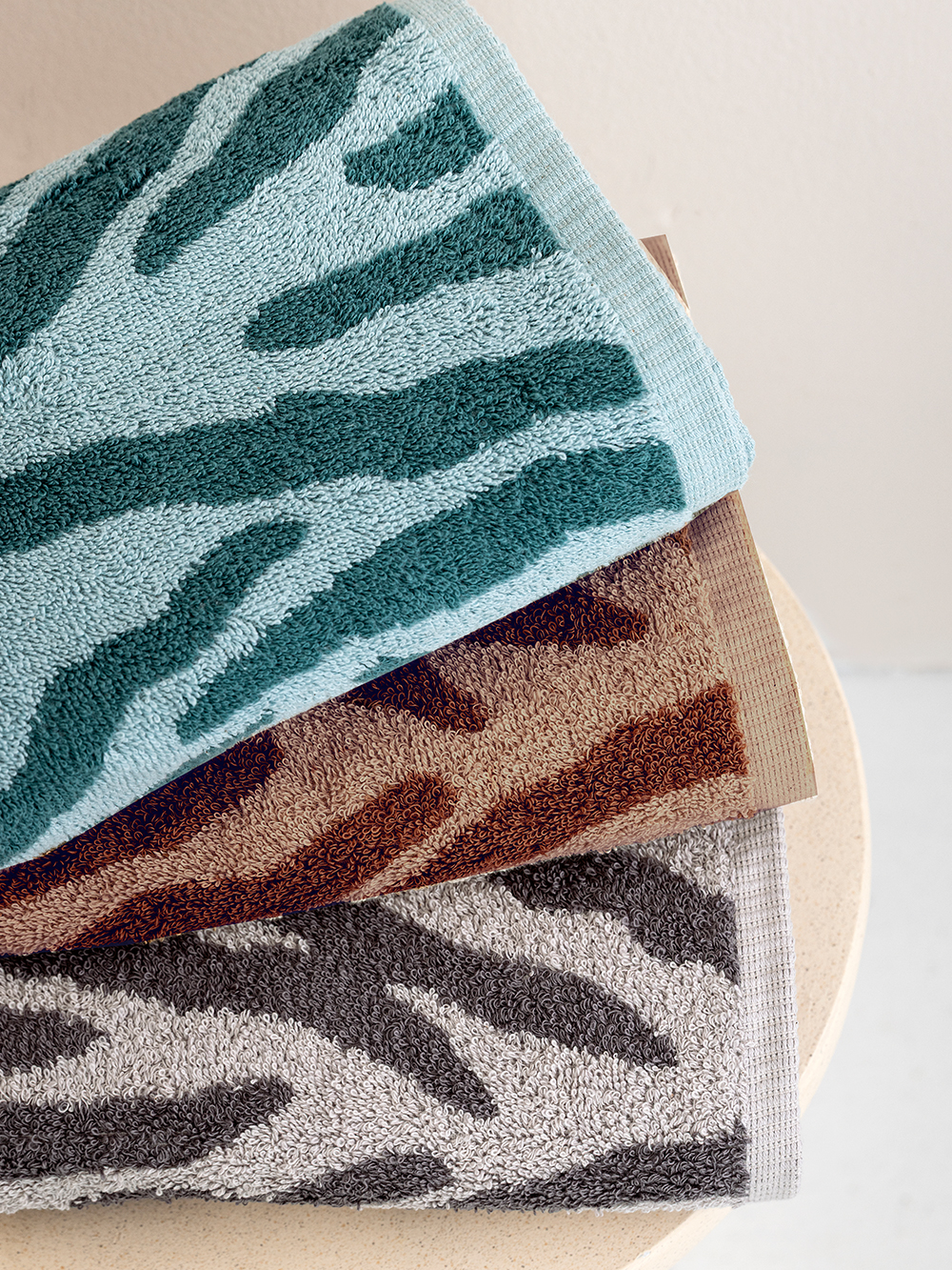 Πετσέτα Προσώπου Towels Collection 50x90 ZEB BROWN