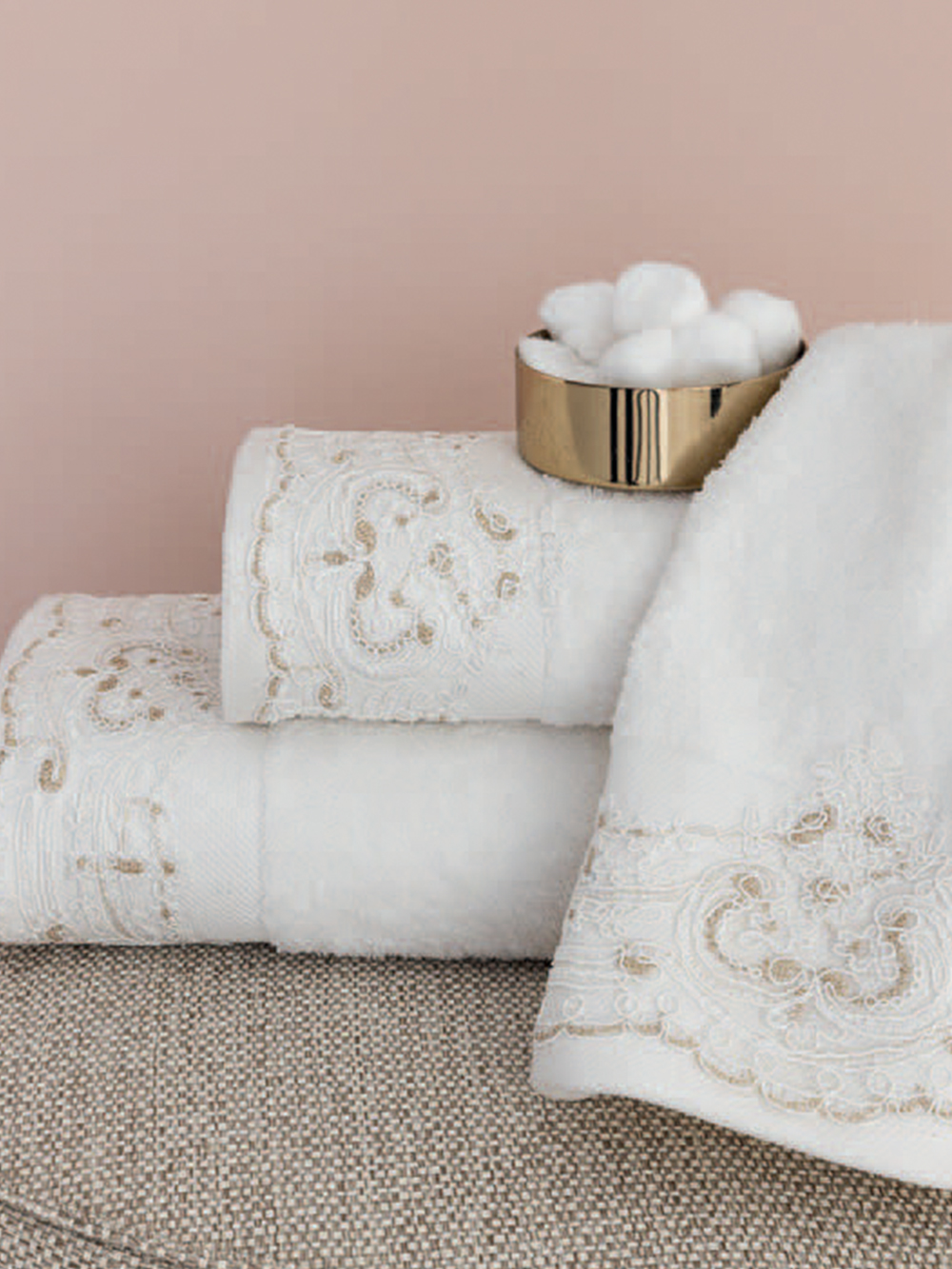 Σετ Πετσέτες Towels Collection LIST CREAM