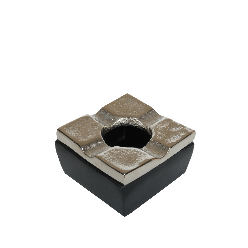 ΣΤΑΧΤΟΔΟΧΕΙΟ ΑΛΟΥΜΙΝΙΟΥ ΑΣΗΜΙ-ΜΑΥΡΟ ΤΕΤΡΑΓ. 7,5Χ4,5ΕΚ